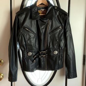 Genuine Harley Davidson Women’s Leather Jacket LW